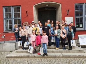 ukrainische Kinder in Greifswald, Foto Beauftragtenbüro © Anett Dahms, Beauftragtenbüro Ukrainische Kinder zu Gast in Greifswald
