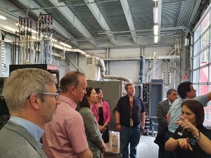 Besuch der Greifswalder Delegation bei einer Abwasseraufbereitungsanlage in Newport News