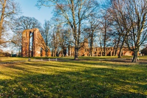 Parkanlage der Klosterruine Eldena