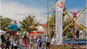 Stadtwerke Greifswald GmbH Kinder und Familien beim Fest der Stadtwerke