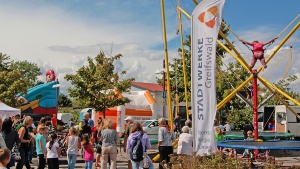 Stadtwerkefest © Stadtwerke Greifswald GmbH Kinder und Familien beim Fest der Stadtwerke