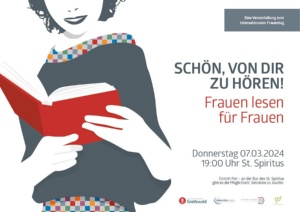 2024-03-07 Frauen lesen für Frauen © Soziokulturelles Zentrum St. Spiritus Frauen lesen für Frauen zum Internationalen Frauentag