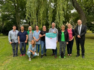 Mitglieder der Gewinnervereine beim Tag der Entscheidung, Foto Pressestelle (2) © Pressestelle Mitglieder der Gewinnervereine beim Tag der Entscheidung
