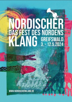 Plakat Nordischer Klang 2024 (c) Anna-Liisa Sääsk © Anna-Liisa Sääsk Plakat Nordischer Klang 2024