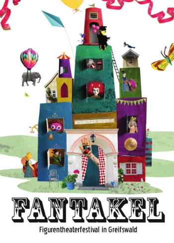 Plakat zum Fantakel Figurentheater in Greifswald