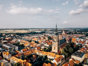 Luftaufnahme von Greifswald