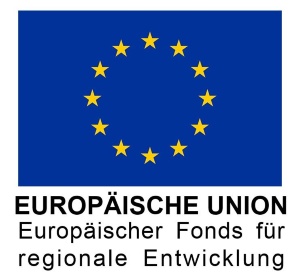Logo Europäische Fonds für regionale Entwicklung (EFRE) © Europäischen Union Logo des Europäischen Fonds für regionale Entwicklung (EFRE)