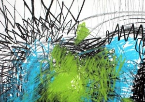 Rathausgalerie 2017_ Astrid Brünner © Astrid Brünner Grafik von Astrid Brünner- Titelmotiv der Ausstellung in der Kleinen Rathausgalerie