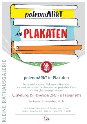Rathausgalerie Plakat_20 JahrePolenmarkt © Amt für Bildung, Kultur und Sport Bild