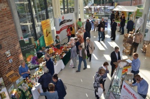 Regionalproduktemesse 2018, Foto Pressestelle (21) © Pressestelle Stände der Regionalproduktemesse im PLM