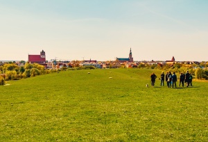Stadtsilhouette2018_2(WallyPruss)_ganzes_Bild2 © Wally Pruß Blick von der ehemaligen Deponie