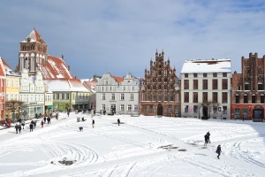 Winter Februar 2018 - Kopie © Pressestelle Schnee auf dem Marktplatz, Winter 2018