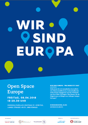 Wir sind Europa Plakat © Initiative wir sind Europa Plakat der Initiative wir sind Europa