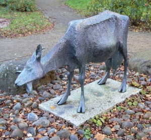 Ziege_Stefan Thomas © Stefan Thomas Kunst im öffentlichen Raum - Ziege in der Innenstadt