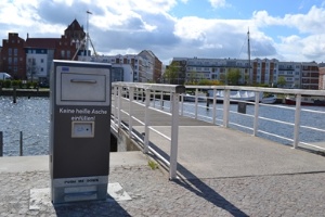 neue Papierkörbe, Foto Pressestelle (5) © Pressestelle Bild