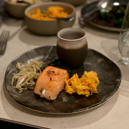Kulinarik Fisch auf Teller